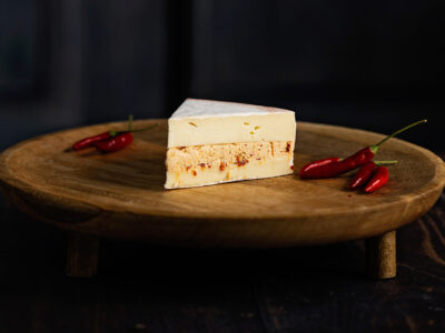 Gefüllter Brie mit Chili