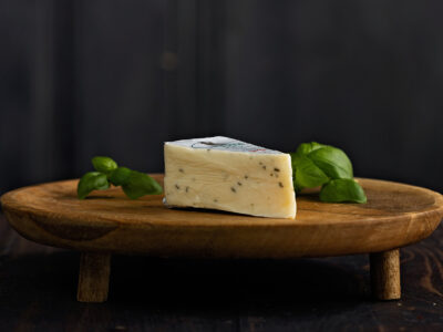 Schmelzkäse mit Knoblauch
