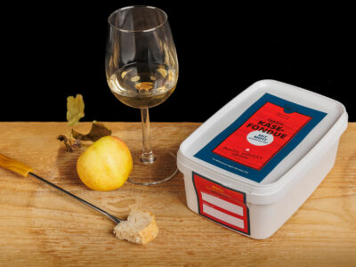 Fondue mit Most alkoholfrei